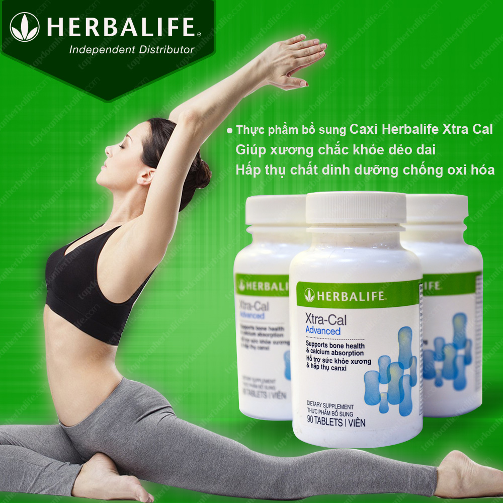 Thực phẩm hỗ trợ xương khớp-Canxi Herbalife Xtra Cal H006 1