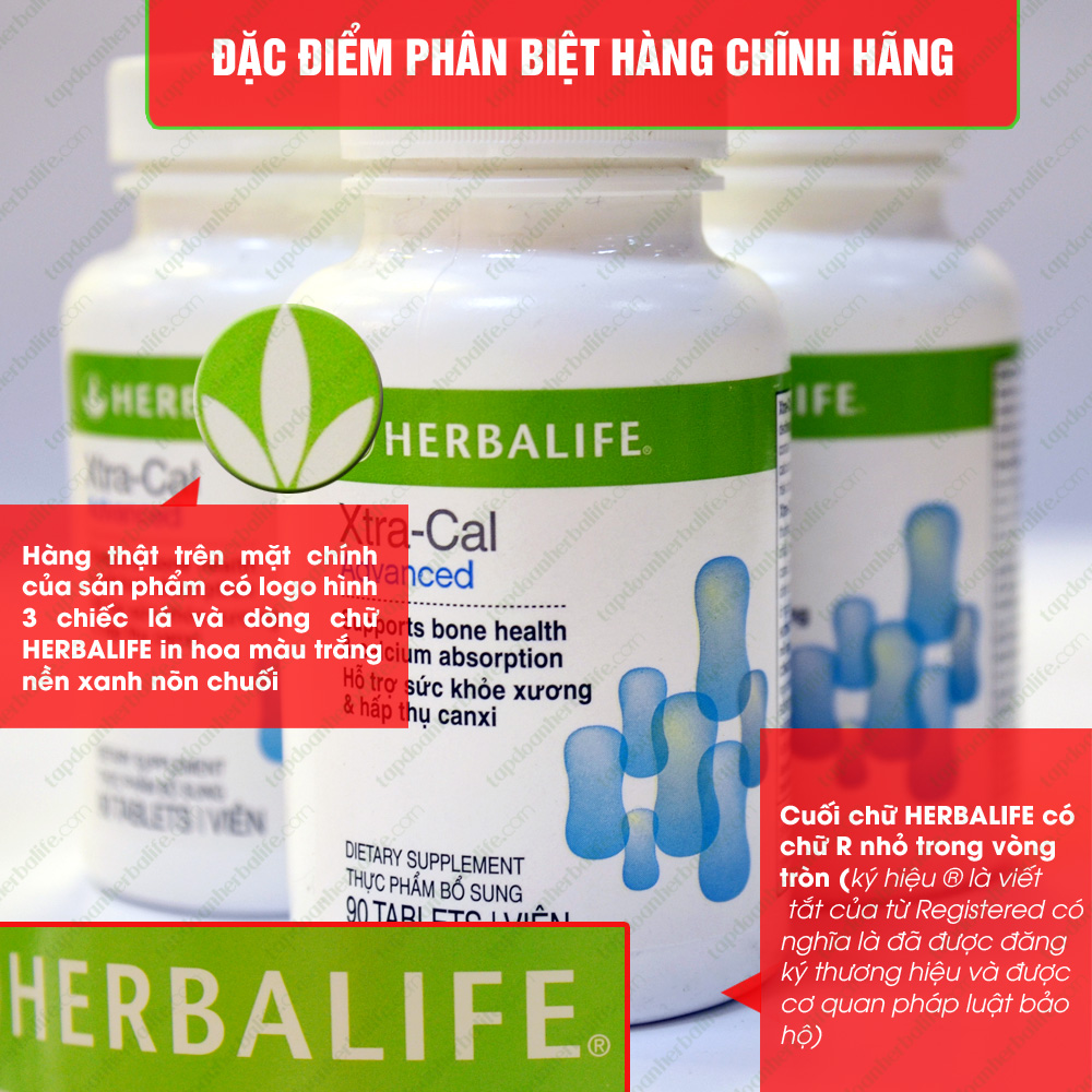 Thực phẩm hỗ trợ xương khớp-Canxi Herbalife Xtra Cal H006 2