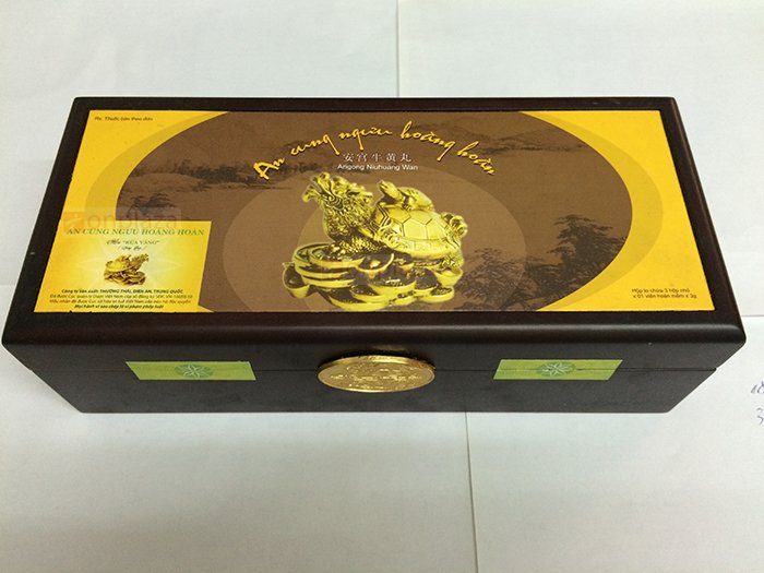 An cung ngưu Rùa Vàng (hộp 3 Viên) A022