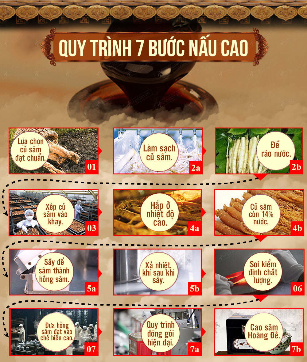 cao hồng sâm hoàng đế NS037