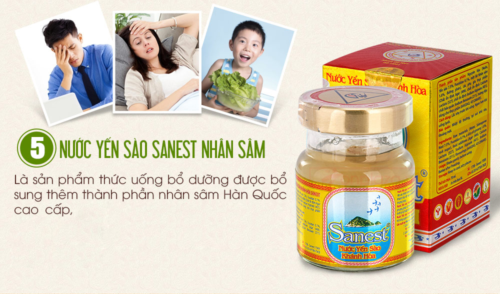 Nước yến sào khánh hòa