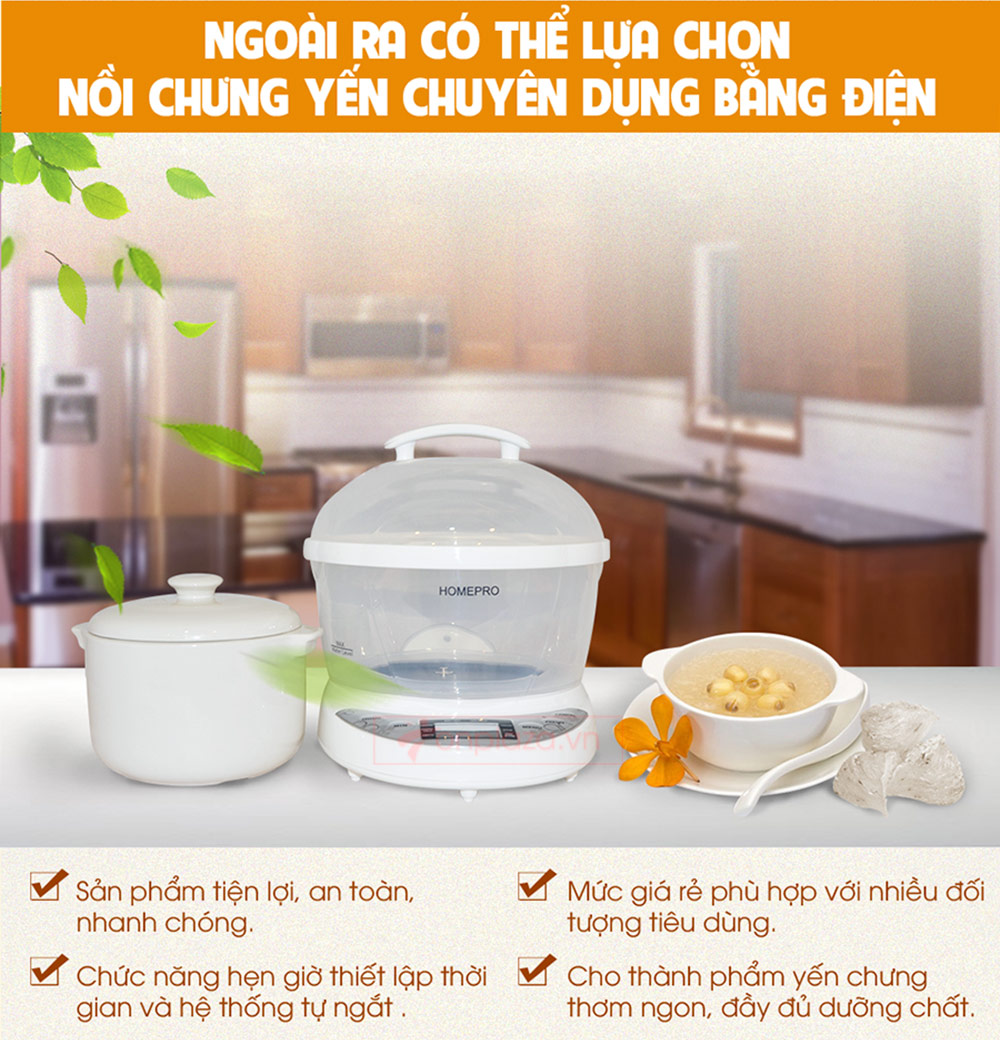 Tổ yến trắng yến nhà