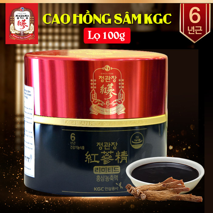 Cao hồng sâm cao cấp chính phủ KGC lọ 100g NS449 1