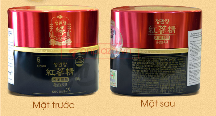 Cao hồng sâm cao cấp chính phủ KGC lọ 100g NS449 4