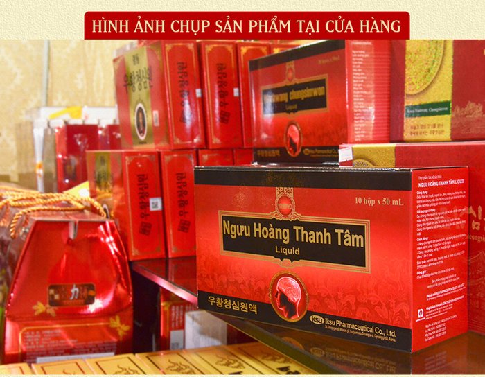 Ngưu hoàng thanh tâm Hàn Quốc Liquid A035 5