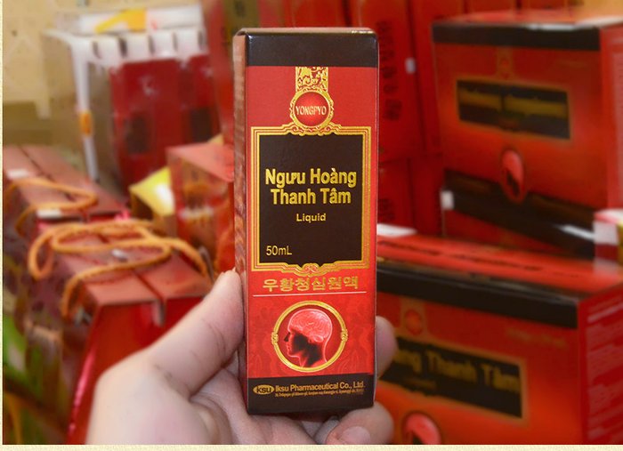 Ngưu hoàng thanh tâm Hàn Quốc Liquid A035 7