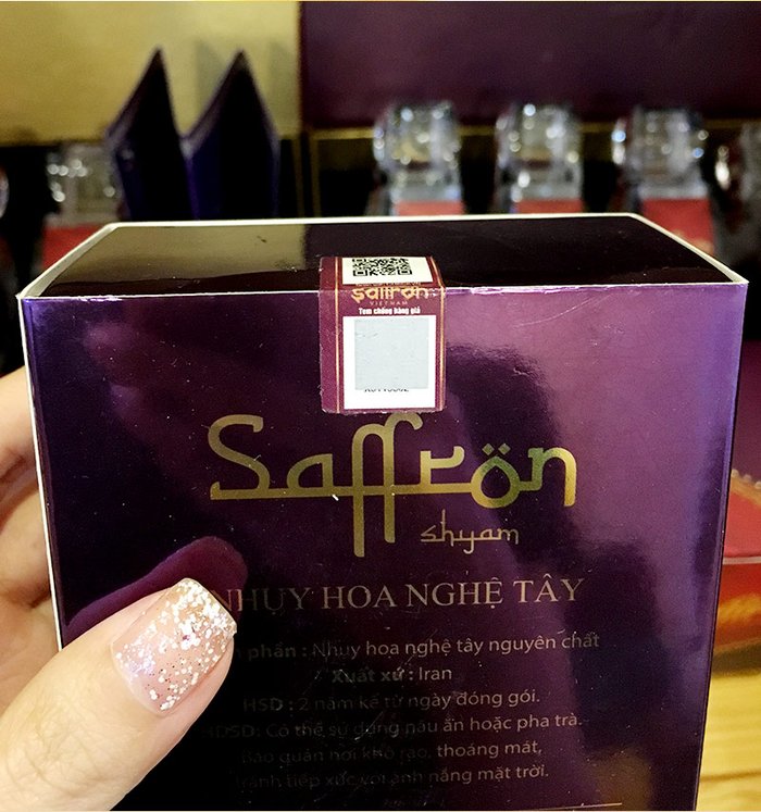 Nhụy hoa nghệ tây IRAN đặc biệt Saffron SHYAM hộp 1g NT005 3