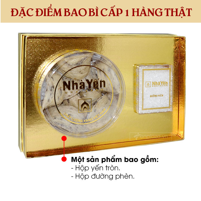 Yến trắng thô thượng hạng (100g/hộp) cao cấp Y065 3