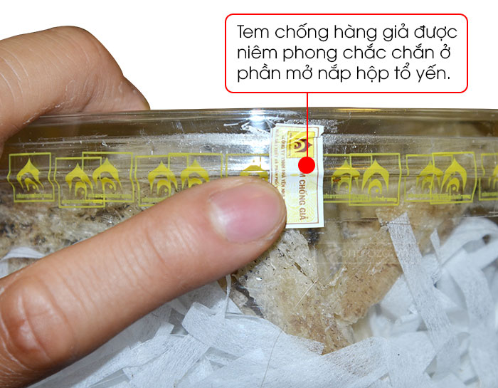 Yến trắng thô thượng hạng (100g/hộp) cao cấp Y065 5